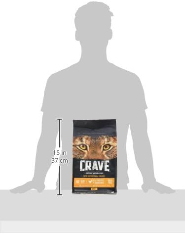CRAVE Grain Free Adult High Protein Natural Dry Cat Food with Protein from Chicken, 4 lb. Bag