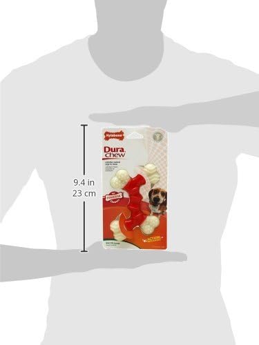Nylabone (3 Pack) Double Dura Chews Bacon Flavored - Size Wolf