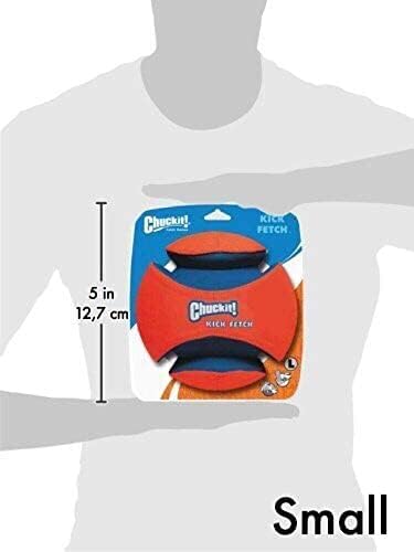 Chuckit! Kick Fetch Ball Small Ball - 5.5" Diametger (1 Pack) - Pack of 2