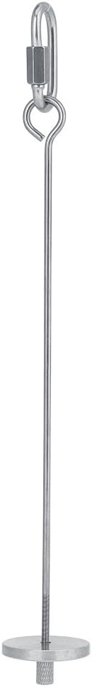 Zerodis Stainless Steel Fruit Holder, Bird Cage Food Toy with Threaded Base for Budgie Small Animal Cages