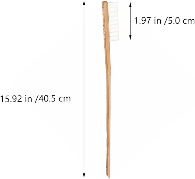 LIOOBO 1Pc Long Handle Bird Cage Cleaning Brush Durable for Parrot and Cockatiel Cages Essential Cleaning Accessory for Bird Owners Cage Cleaning Brush
