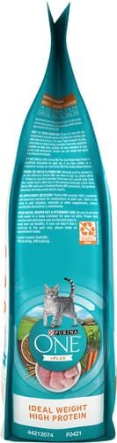 Purina ONE High Protein, Healthy Weight Plus Ideal Weight With Chicken Dry Cat Food - 3.5 lb. Bag