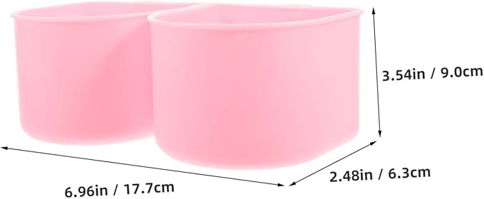 GALPADA Hanging Pet Bowl Multi-Purpose Dog Cat Feeder Detachable Crate Water Bowl Bird Cage Food for Parrot