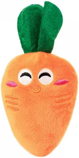 1Pc Orange Soft Dog Toys Cute Carrot Chew Squeaker Sound Pet Puppy Supplies Dog and Cat Toys with Multi-Squeaks,Dogs Squeak Toys,Pet Toys