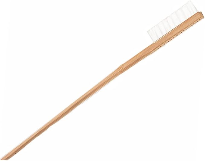 VANZACK 1pc Bird Cage Cleaning Brush Handle Tool for Easy Cleaning of Bird Cages and Bristle Material for Parrots Cockatiels and Other