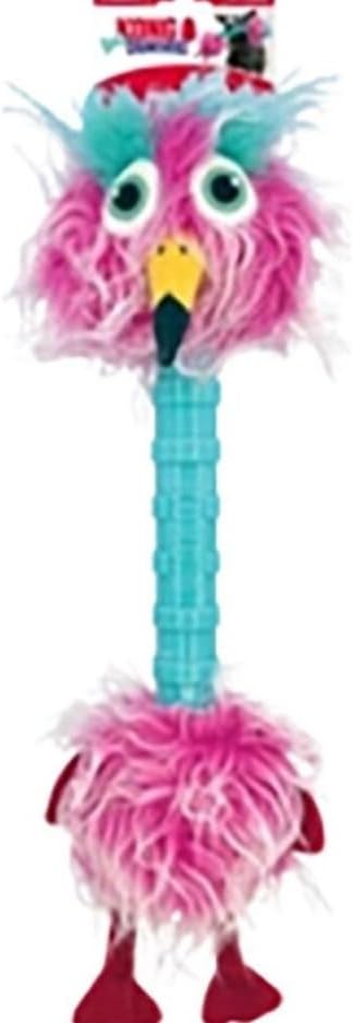 KONG Cruncheez Stretch Birds XL with Long Squeaky Neck - for Medium and Large Dogs