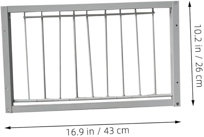 VICASKY 2pcs Pigeon Door Birdcages for Parakeets Pigeon House Door Reinforced Activity Iron Wire Frame