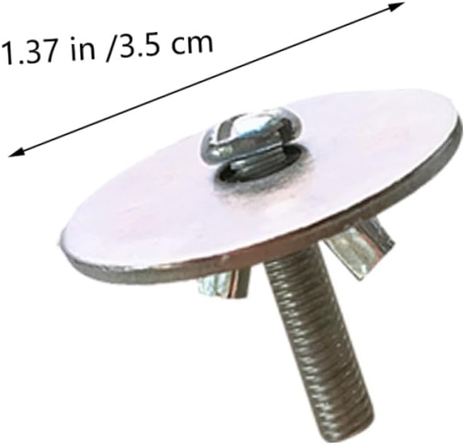 15sets Fixing Screws Gaskets for Hamster Cage Lightweight and Easy to Install Screws for Birdcage and Animal Platforms Sturdy and