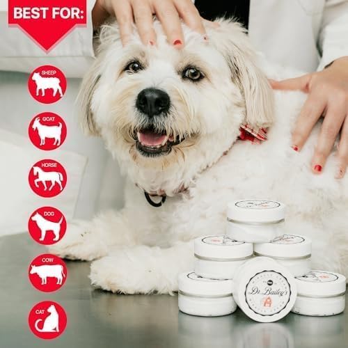 Dr. Bailey's Miracle Cream - 4 OZ Topical Ointment | Hot Spot Treatment for Dogs, Cats, Animals | Dog Skin Irritation Treatment | Animal Wound Care