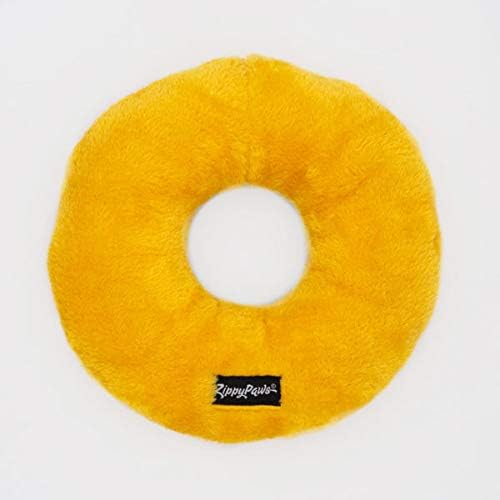ZippyPaws - Jumbo Donutz, Stuffed Squeaky Plush Dog Toy - Hanukkah, Jumbo Size