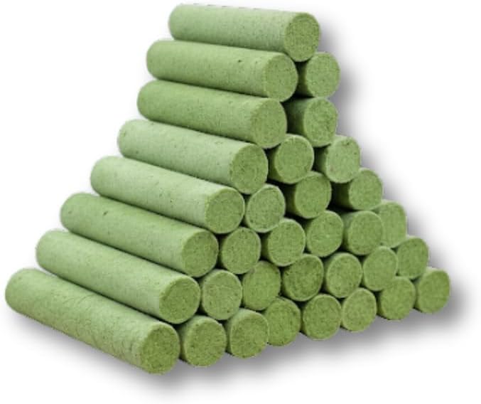Chicken & Cat Grass Sticks for Cats, Natural Hairball Control Treats to Support Healthy Digestion, A Soft & Chewy Grain-Free Snack with Real Chicken,20 Count