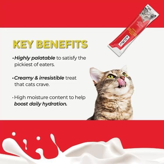 Felicia's Fabulous Finds Puree in Goat Milk 3 Flavor Treat Bundle: Tuna with Salmon, Small Anchovy or Chicken (3 Four-Tube Packs, 12 Tubes Total, 0.5 Oz per Tube) Plus Shaynanigans Silicone Lid
