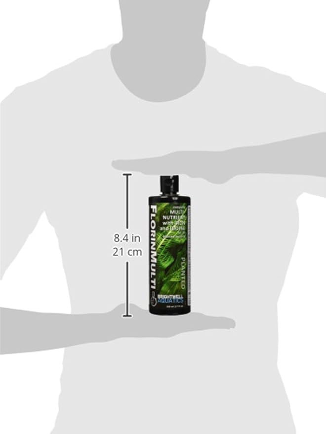 Brightwell Aquatics FlorinMulti - Multi-Nutrient Supplement for Planted Aquariums - Supports Healthy Growth, Macro & Trace Elements, Ideal for Shrimp & Plants, 500 ml