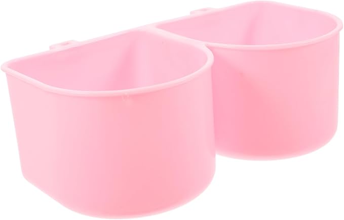 GALPADA Hanging Pet Bowl Multi-Purpose Dog Cat Feeder Detachable Crate Water Bowl Bird Cage Food for Parrot