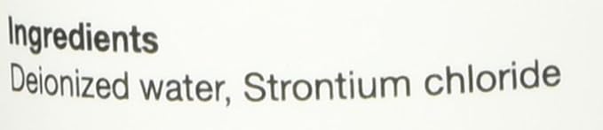 Continuum Aquatics Reef Basis Strontium - Liquid Concentrated Strontium Supplement for Marine Reef and Saltwater Aquariums