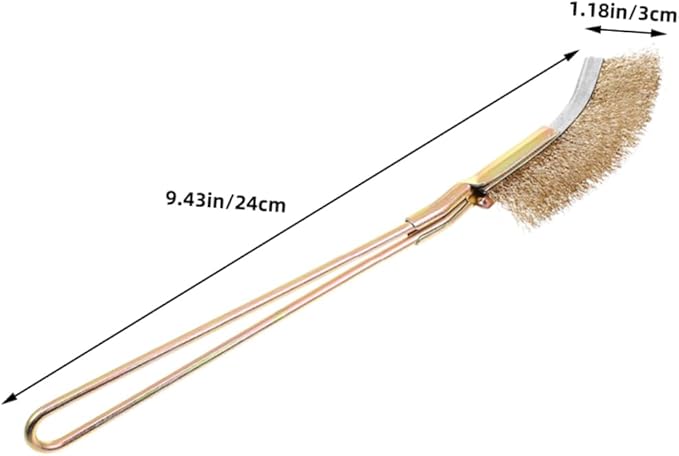 BESPORTBLE Versatile Bird Cage Cleaning Brush Wire Brush Head Bird Droppings Cleaner