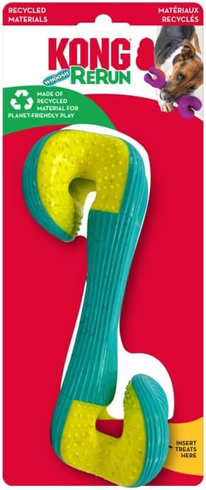 KONG Rerun Whoosh Bone Assorted Colors Interactive Dog Toy (Medium/Large)