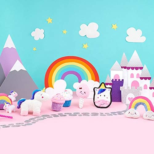 Zippy Paws Zp910 Squeakie Pattiez - Cotton Candy Dog Toy