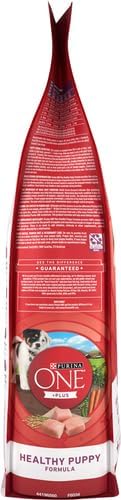 Purina ONE Puppy Food, High Protein Formula | Natural Ingredients | Added Vitamins | 8 lb Bag | Pack of 2