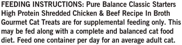 Classic Starters Shredded Chicken and Beef Recipe in Broth, 1.4 Oz ~ 5 Count ~ (1 Box)