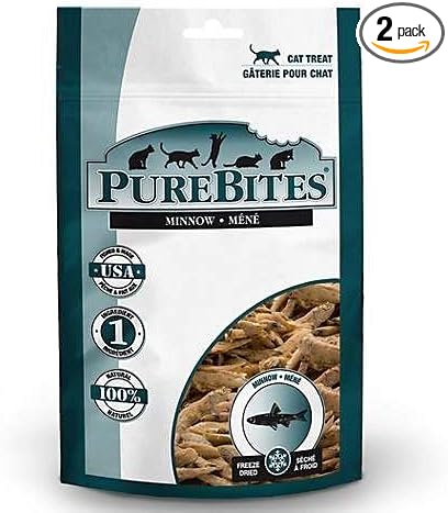 Minnow Freeze Dried Cat Treats, 1.09oz (2 Pack)