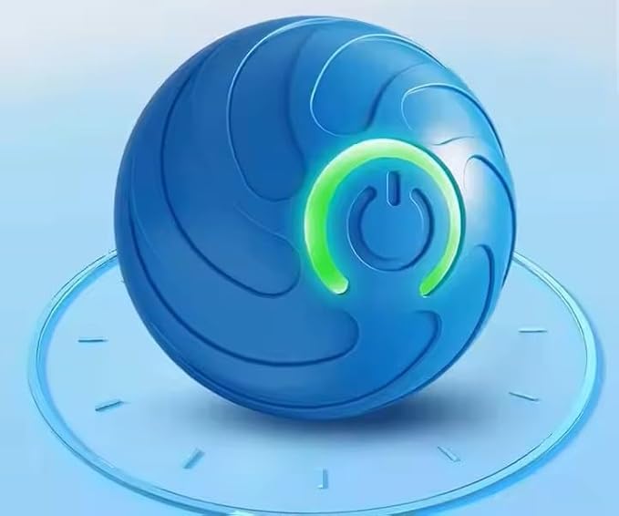 Smart Jumping Ball Toy,Shaky Balls Toy for Dogs/Cats,Vibrating Dog Ball,BouncingBall for Small Medium Dogs and Cats (Blue)