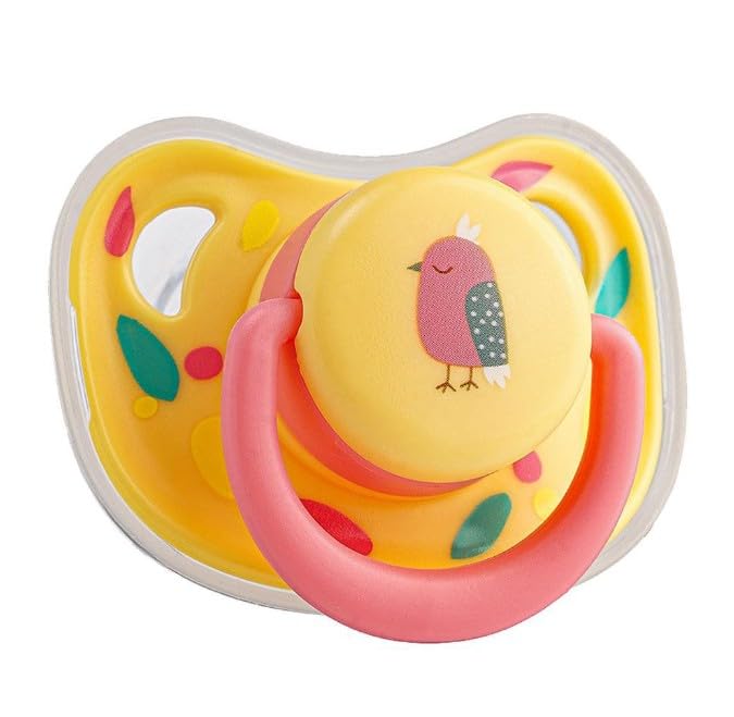Pet Silicone Calming Pacifier, Dog Pacifiers for Small Dogs, Kitten Pacifiers, Puppy Teething Toys and Cat Chew Toys, Essential Pet Supplies, Puppy Essentials and Kitten Supplies (Chicks)