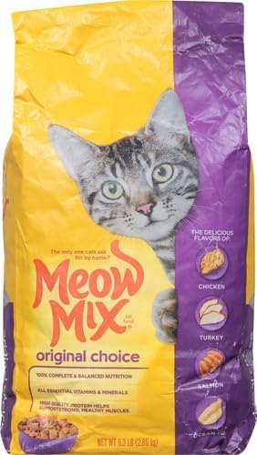 Meow Mix Cat Food, Original Choice, 6.3 lb