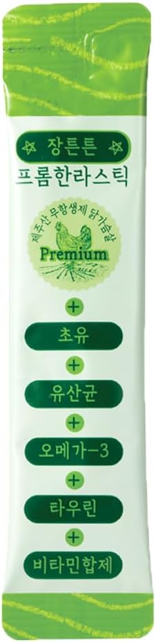 Generic FROMHALLA Stick Jeju, Puree Sticks for Dogs & Cats, Pet Treats, Grain-Free, 9g x 10 Sticks (9g x 10 Sticks, Jeju Chicken Fillet)