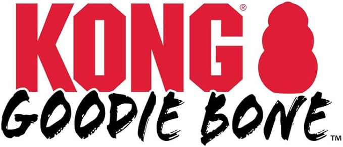 KONG Extreme Goodie Bone Medium 2-Pack – Ultra-Durable Rubber Dog Toy for Power Chewers – Tough Chew Toy for Medium Dogs – Black