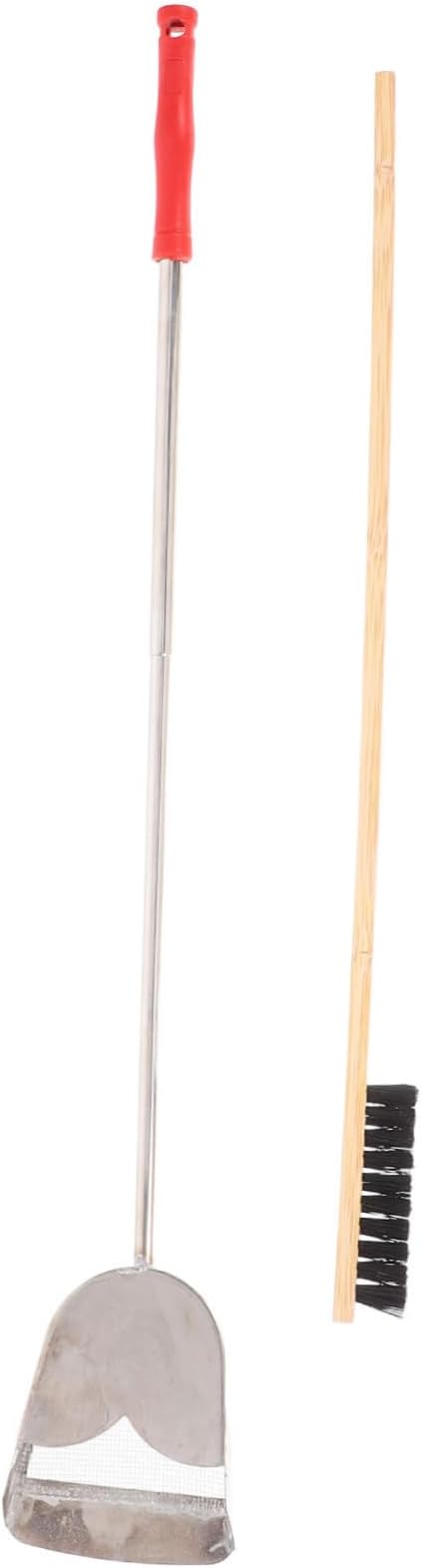 POPETPOP 2pcs Bird Cage Cleaning Brush Set Versatile Bird Poop Cleaner and Garbage Shovel for Small Animal Cages Durable and Tools for Easy Household and Pet Cleaning