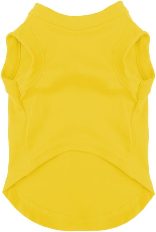 Firefighter K9 Fire Dept Dog Tee Shirt | Sleeveless Breeds | Firehouse | Rescue Squad | Halloween Costume | First Responder | Dalmation |Yellow, 6X-Large 1381