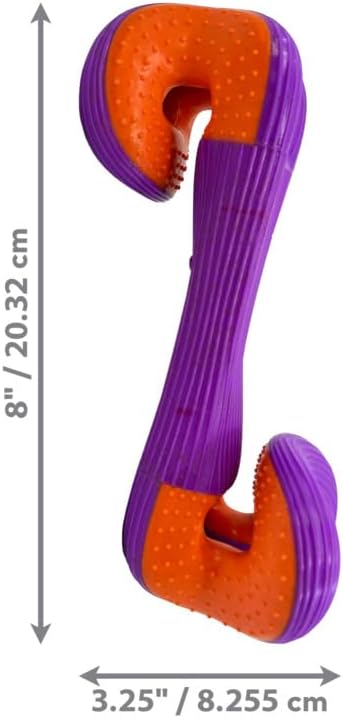 KONG Rerun Whoosh Bone Assorted Colors Interactive Dog Toy (Medium/Large)