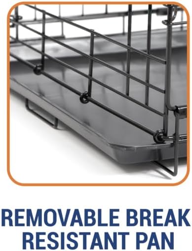 Precision Pet Products One Door Provalue Wire Dog Crate, 48 Inch, For Pets 90-125 lbs, With 5-Point Locking System