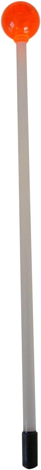Karen Pryor Clicker Training Lollipop Target Stick - Perfect for Teaching Tricks, Behaviors & Focus with Irresistible Target - Fun & Effective Dog Training Stick with Translucent Handle - 14”, Red