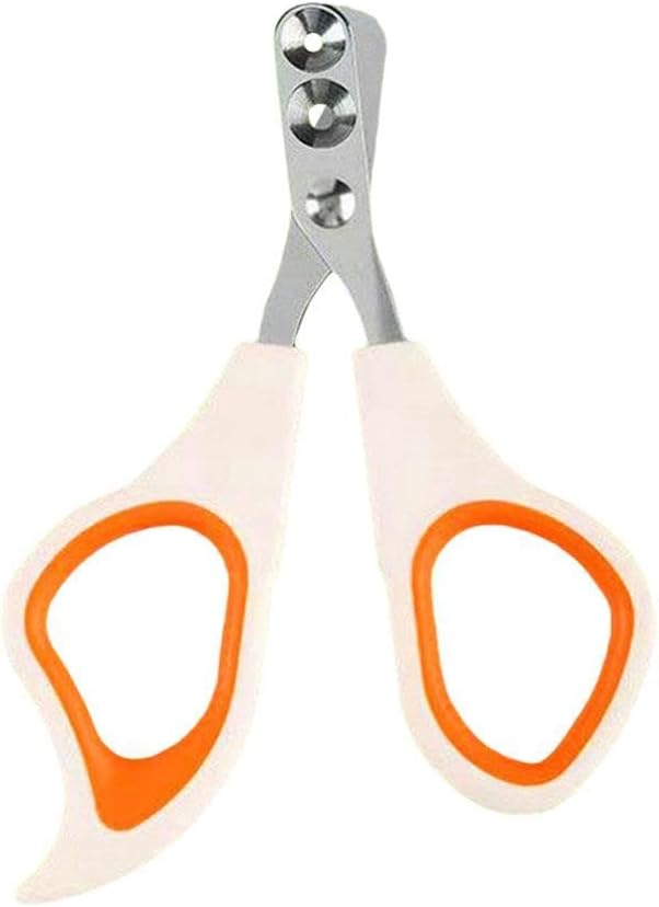 Jowxsx Orange Cat Nail Clippers with Circular Cut Hole,Cat Claw Clippers Cat Nail Trimmers Avoid Over Cutting Pet Nail Clippers Grooming Tool for Cat,Cat Nail and Trimmers，Grooming