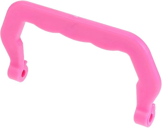 Ipetboom 10pcs Pet Cage Crate Handles Replacement Cage Handles Dog Crate Replacement Parts for Pet Cage Carrier Rabbit Cages Handle Replacement for Squirrel Hedgehog Chinchilla Hamster, Pink