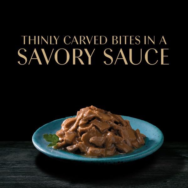 Sheba Perfect Portions Grilled in Savory Sauce Adult Wet Cat Food Marinated Chicken, Flaky Salmon, Tender Tuna, 2.64 oz. Twin-Pack Trays, 24 Count, 48 Servings