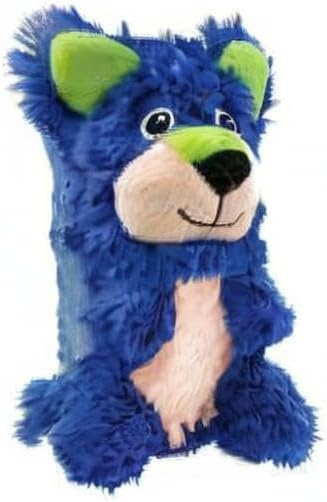 KONG - Huggz Fox - Interactive Plush Dog Toy, Squeaks for Added Fun - Large