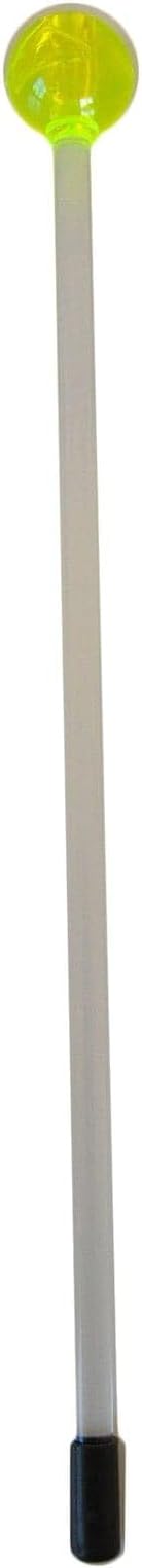 Karen Pryor Clicker Training Lollipop Target Stick - Perfect for Teaching Tricks, Behaviors & Focus with Irresistible Target - Fun & Effective Dog Training Stick with Translucent Handle - 14”, Yellow