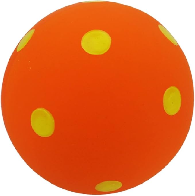 Multipet Polka Dot Balls 4 Inches Dog Toy (Assorted Color, 1 Pack)