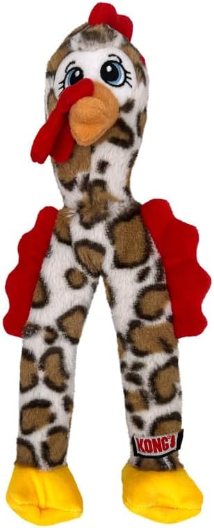 KONG Wishbones Assorted Bird Dog Toy for Tug, Fetch - for Small, Medium and Large Breed Dogs