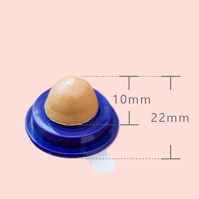 SUPVOX 6 Pcs Cat Candy Kitten Cat Biscuits Lickable Cat Treats Stick to Wall Candy for Treats Go Cat Dry Food Feline Treats Cat Sugar Treats for Cats Cat Wall Ball