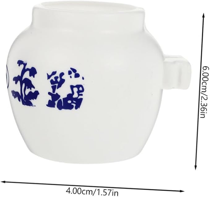 5pcs Large Round Parrot Bird Food Cups Set, Porcelain-Style Bird Cage Feeder Bowls for Parrot Feeding and Watering Supplies
