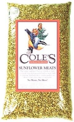 Cole's Assorted Species Wild Bird Food Sunflower Meats 10 lb.