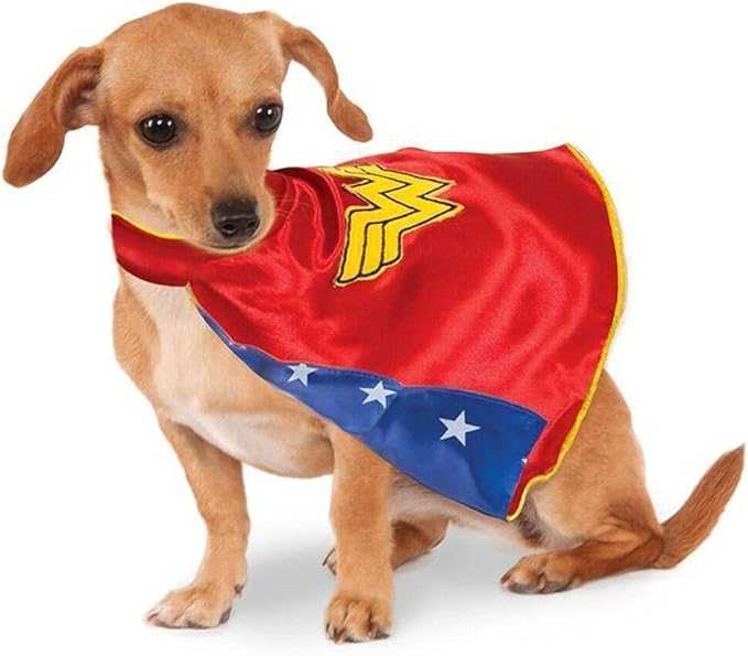 DC Comics: Wonder Woman Pet Costume for For Dogs or Cats by Rubies, XS
