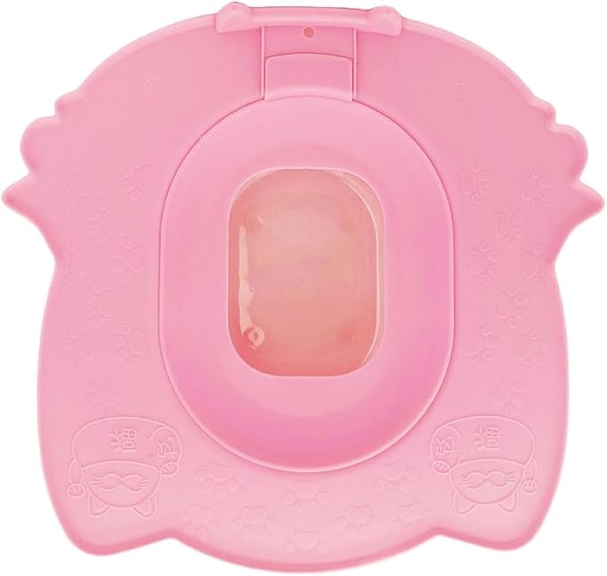 Cat Toilet Trainer - Kitten Potty Practice Kit, Litter Transition Training System with Sturdy Reusable Rings, Gradual Step Learning Function, Ideal for Pet Parents Animal Lovers Home Apartment Bathroo