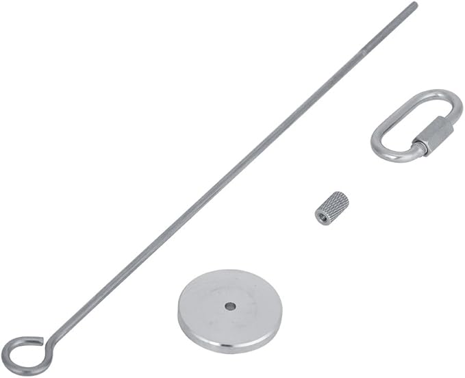 Zerodis Stainless Steel Fruit Holder, Bird Cage Food Toy with Threaded Base for Budgie Small Animal Cages