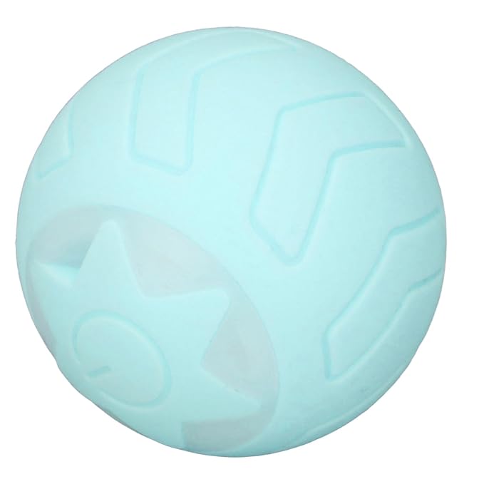 Peppy Pet Ball Automatic Rolling Ball, Interactive Dog Toy with Led Flash Colorful Lights Rechargeable Motion Activat Pet Ball Self Rotating Ball for Cat Dog (Neutral English Packaging)