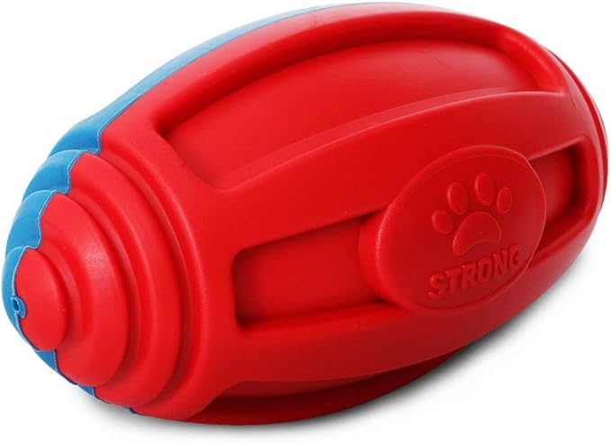 Pet Life ® Gridiron Football Durable Water Floating Chew and Fetch Dog Toy